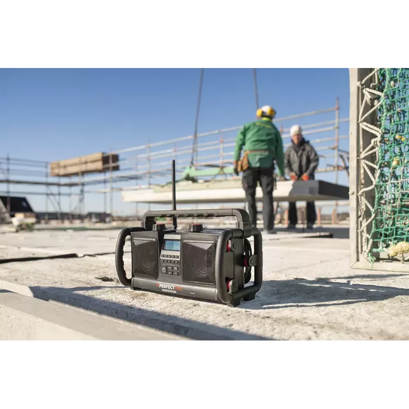 Pārnēsājamais radio Perfectpro Workstation DAB+ FM 20W