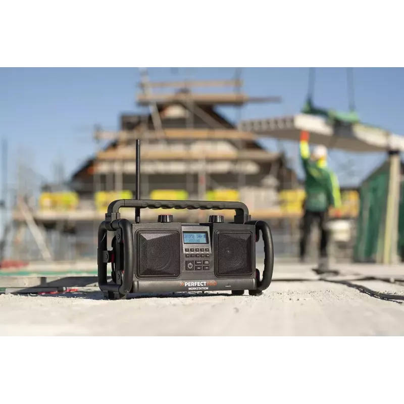 Pārnēsājamais radio Perfectpro Workstation DAB+ FM 20W