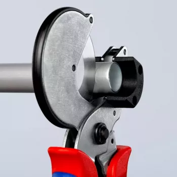 Cauruļu šķēres Knipex 90 25 25 Alumīnijs Melns Zils Sarkans 210 mm