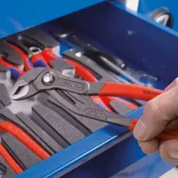Knipex 00 20 01 V17 Knaibles komplekts pamata hromēts