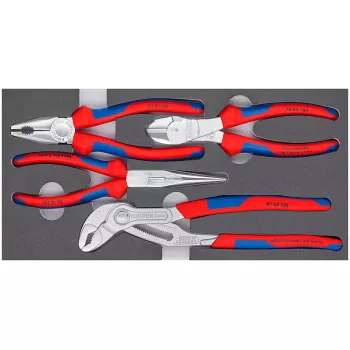 Knipex 00 20 01 V17 Knaibles komplekts pamata hromēts