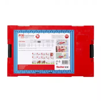 Fischer FIXtainer DUOPOWER 535968 – 210 gab. cepumveida enkuri