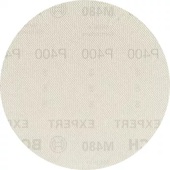 Slīpēšanas tīkliņi Bosch EXPERT M480 125 mm K400, iepakojums 5 gab.