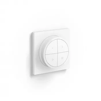 Philips Tap dial switch, bezvadu, balts, brīvi stāvošs/pie sienas, IP20, plastmasa