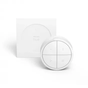 Philips Tap dial switch, bezvadu, balts, brīvi stāvošs/pie sienas, IP20, plastmasa
