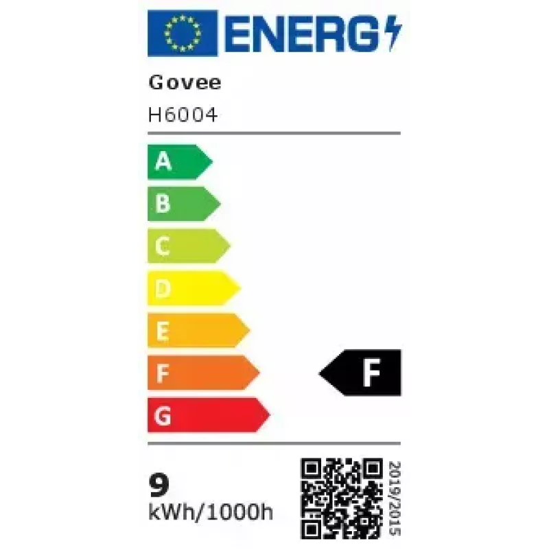 Govee Smart Wifi&BLE spuldze 800 lm — E27, 9 W, Wi‑Fi/Bluetooth, balta