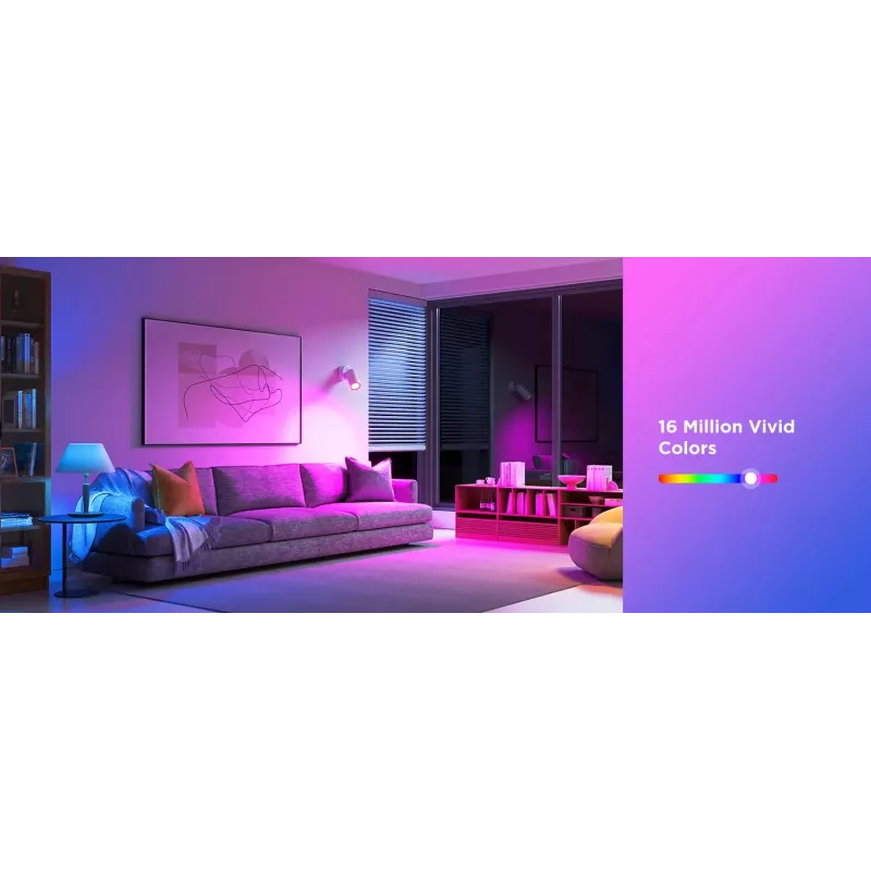 Govee H600D RGBWW viedā LED spuldze ar GU10 ligzdu, 4,8 W, Wi-Fi/Bluetooth (2 gab.)