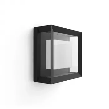 Philips Hue White un krāsu atmosfēras sienas āra lampa Econic Outdoor Wall Light