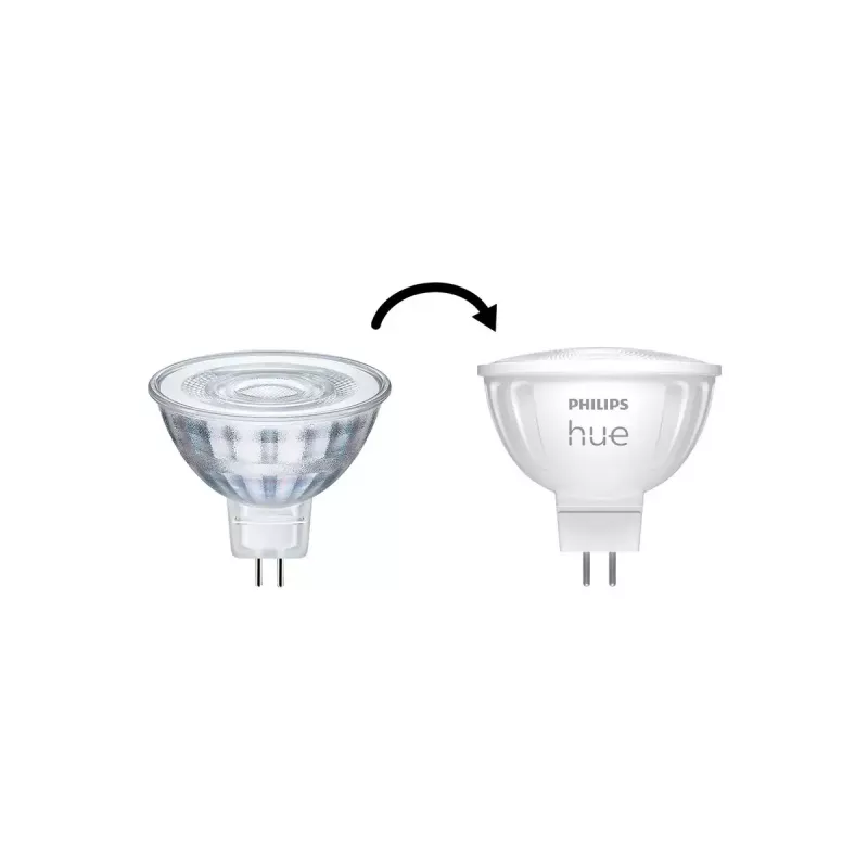 Philips Hue White and colour ambience MR16, GU53, 6.3 W, Bluetooth/Zigbee viedais prožektors