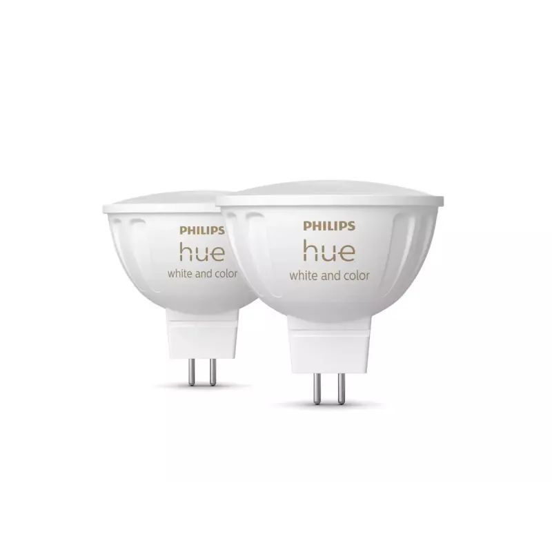 Philips Hue White and colour ambience MR16, GU53, 6.3 W, Bluetooth/Zigbee viedais prožektors