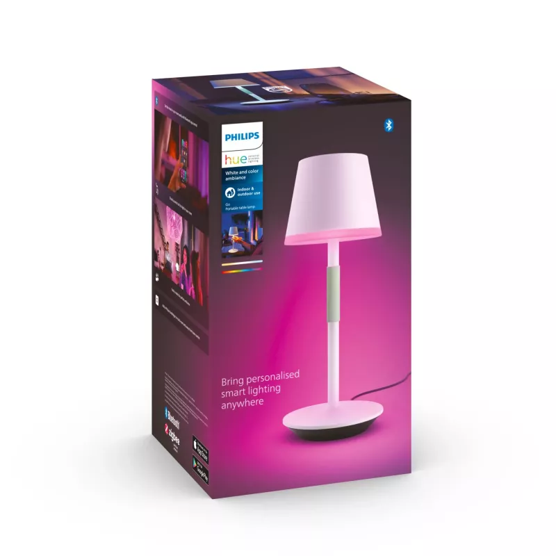 Philips Hue White and colour ambience Hue Go portatīvā galda lampa