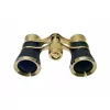 Braun 3 x 25 Opera binoklis BK-7 Melns, Zelts