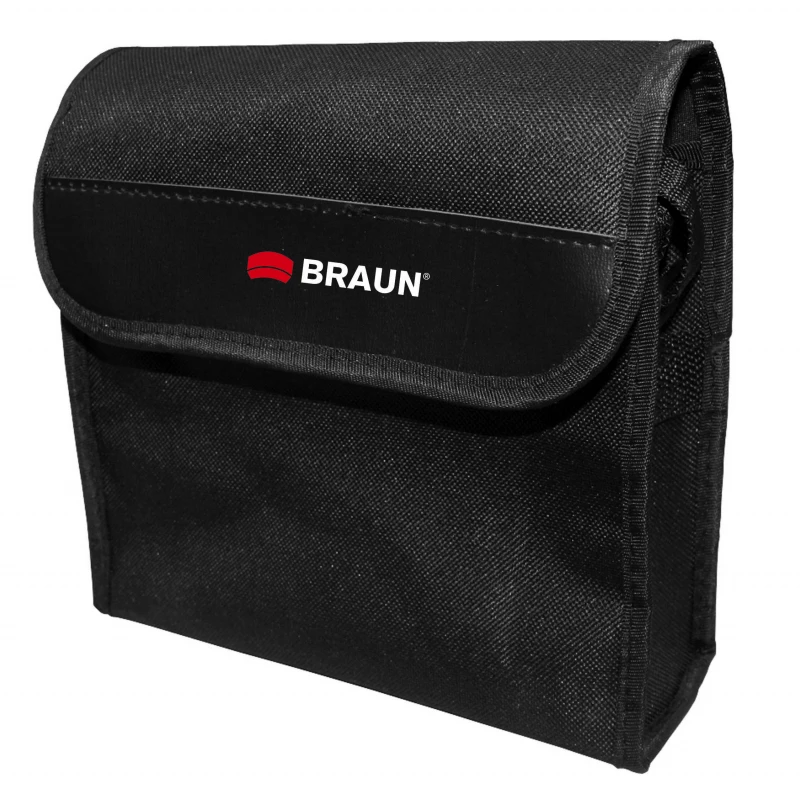 Braun 20123 binoklis BK-7 Porro melns