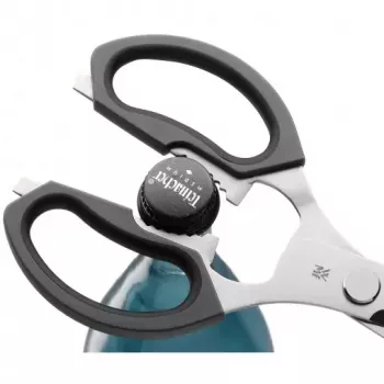WMF 18.8246.9990 universālās virtuves šķēres, nerūsējošais tērauds/plastmasa, 22 cm, melnas