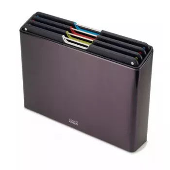 Griešanas dēlis Joseph Joseph Folio Steel Rectangular Carbon 356x263 mm