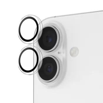 PanzerGlass Hoops Caurspīdīgs Kameras Lēcu Aizsargs iPhone 17 | iPhone 16 | 16 Plus