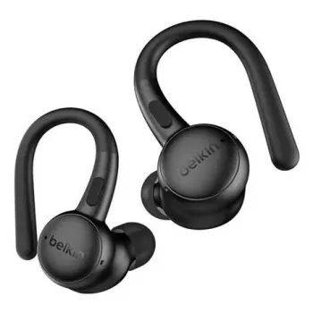 Belkin SoundForm ActiveFit vadu un bezvadu Bluetooth austiņas melnas
