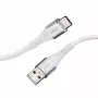 Intenso A315C 7901102 USB-A uz USB-C vads, USB 2.0, 3 A, PD līdz 60 W, neilona, 1,5 m, balts