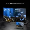 Lindy 0.5m High Speed HDMI kabelis, Black Line