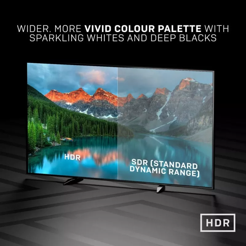 Lindy 0.5m High Speed HDMI kabelis, Black Line