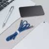 USB kabelis Rivacase PS6105 BL12 USB 2.0 1.2m USB C zils