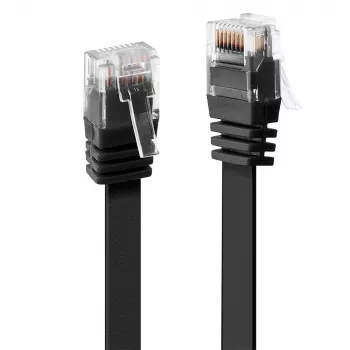 Lindy 47524 tīkla kabelis melns 5 m Cat6 U/UTP