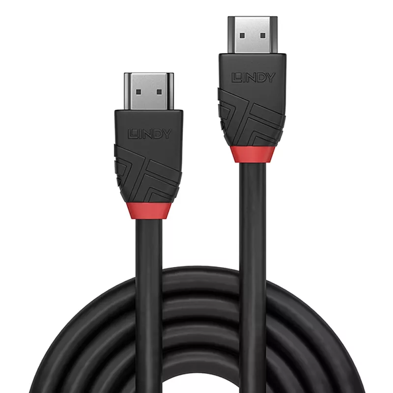 Lindy 5m High Speed HDMI kabelis, Black Line
