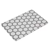 Griešanas dēlis RESTO 95401 taisnstūra plastmasas 138×200×8 mm pelēks/balts