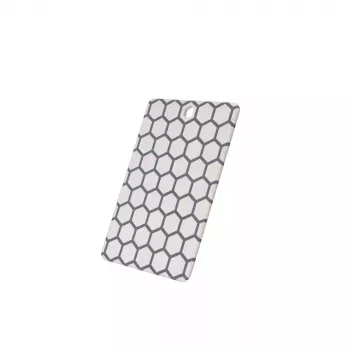 Griešanas dēlis RESTO 95401 taisnstūra plastmasas 138×200×8 mm pelēks/balts