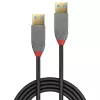 USB kabelis Lindy 5m USB 3.2 Type A kabelis 5Gbps Anthra Line