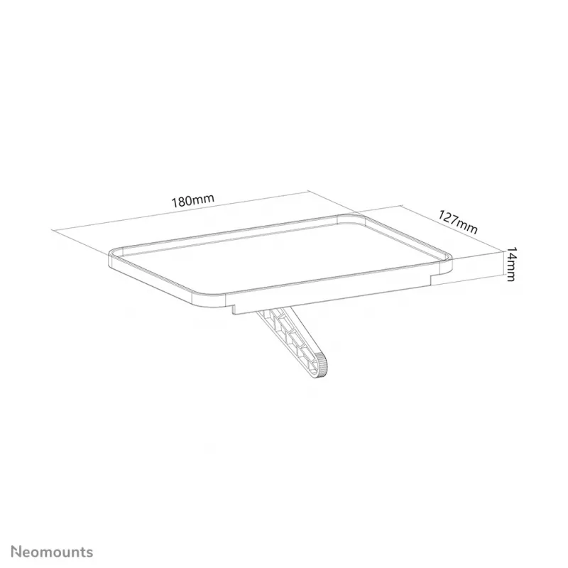 Neomounts AWL28-210BL1 Multivides plaukts - universāls