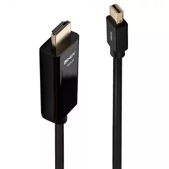 Lindy 3m Mini DisplayPort uz HDMI 10.2G kabelis