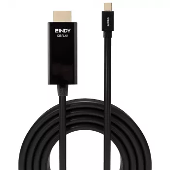 Lindy 3m Mini DisplayPort uz HDMI 10.2G kabelis