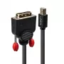 Lindy 3m Mini DisplayPort uz DVI kabelis, melns