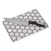 Griešanas dēlis Resto Kitchenware 95403 Taisnstūrveida Plastmasas Pelēks Balts