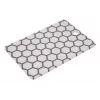 Griešanas dēlis Resto Kitchenware 95403 Taisnstūrveida Plastmasas Pelēks Balts