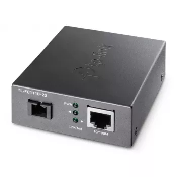 TP-Link TL-FC111B-20 100Mbps vienmodas SC WDM šķiedras pārveidotājs