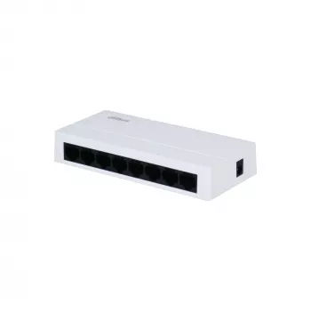 Dahua Technology PFS3008-8GT-L Nepārvaldāms L2 Gigabit Ethernet slēdzis, 8 porti, balts