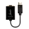 Lindy 41006 aktīvais pārveidotājs DisplayPort uz VGA, 0,15 m, melns