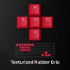 HiperX gumijas taustiņu komplekts Gaming Accessory Kit Rozā US izkārtojums HyperX un Cherry MX stila slēdžiem