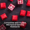 HiperX gumijas taustiņu komplekts Gaming Accessory Kit Rozā US izkārtojums HyperX un Cherry MX stila slēdžiem