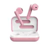 Trust Primo austiņas True Wireless Stereo (TWS) Iekšauss Zvanu/Mūzikas Bluetooth Rozā