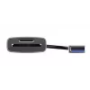 Trust Dalyx 24135 karšu lasītājs, USB 3.2 Gen 1, microSD/SD/SDHC/SDXC, sudraba krāsā