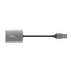 Trust Dalyx 24135 karšu lasītājs, USB 3.2 Gen 1, microSD/SD/SDHC/SDXC, sudraba krāsā