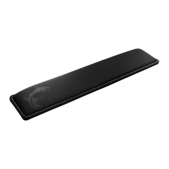 MSI VIGOR WR01 plaukstu balsts tastatūrai melns ar ikonisku pūķa dizainu