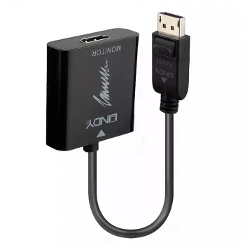 Aktīvais pārveidotājs DisplayPort 1.2 uz HDMI 2.0 Lindy 41068