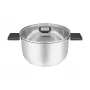 Resto Kitchenware Anser 4.4 L apaļš melns nerūsējošais tērauds
