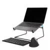 R-Go Tools Laptop statīvs R-Go Steel Office, piemērots 10-22 collu klēpjdatoriem, melns