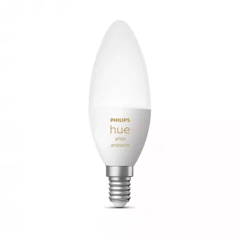 Viedā spuldze Philips Hue White ambience Candle E14, 5.2 W, Bluetooth/Zigbee