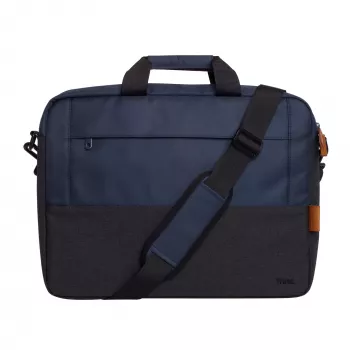 Portfelis Trust Lisboa 40.6 cm 16 collas Zils 2 nodalījumi